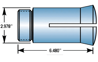 25C Collet 1-7/8 Round